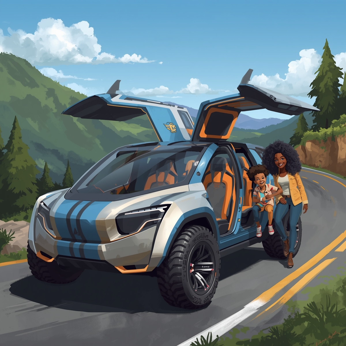 Subruit Terra в горах